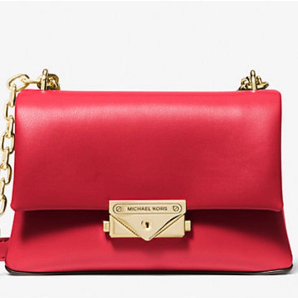 ‼️SOLD ‼️Michael Kors Cece Small Shoulder Bag - Red